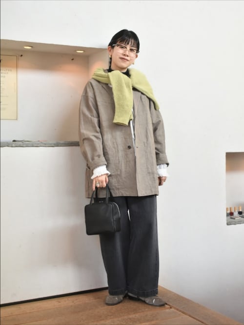 アルパカクルーネックニット（ニット/セーター）｜かぐれ（カグレ）の