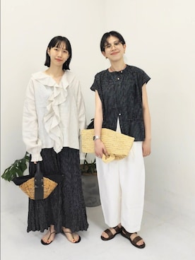 おふじさん（レディース・161cm）の夏コーディネート