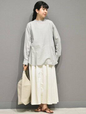 「かぐれ」｜おふじさん（レディース・161cm）の夏コーディネート