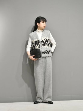 「アイテム（その他雑貨）」を使った、おふじさん（レディース・161cm）の秋コーディネート