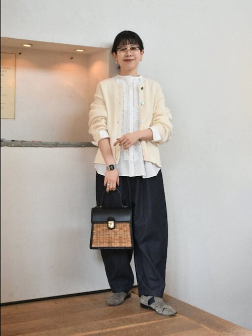 デニムボリュームパンツ（デニムパンツ）｜かぐれ（カグレ）の