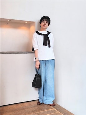 おふじさん（レディース・161cm）の夏コーディネート