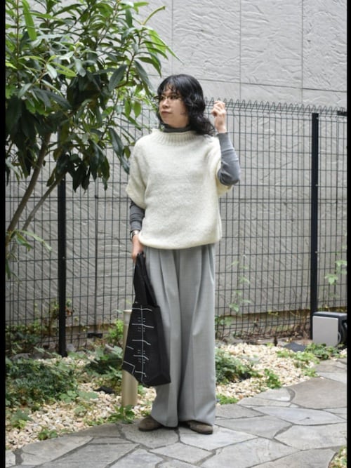 ウォッシャブルウールイージーパンツ（その他パンツ）｜かぐれ（カグレ