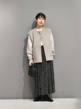 「アイテム（その他雑貨）」を使った、おふじさん（レディース・161cm）の秋コーディネート
