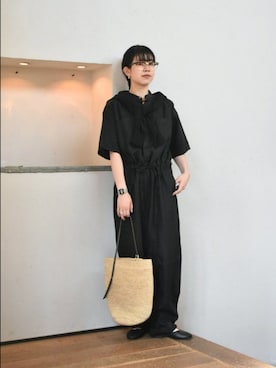 「帰省コーデ」｜おふじさん（レディース・161cm）の春コーディネート
