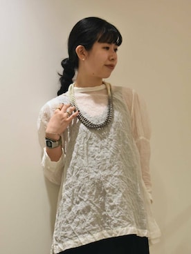 「かぐれ」｜おふじさん（レディース・161cm）の夏コーディネート