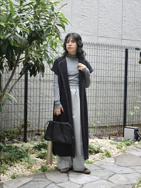 「アイテム（その他雑貨）」を使った、おふじさん（レディース・161cm）の秋コーディネート