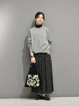 おふじさん（レディース・161cm）の冬コーディネート