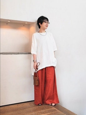 おふじさん(レディース・161cm)の夏コーディネート