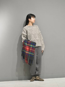 「URBAN RESEARCH（アーバンリサーチ）のアイテム（ピアス（両耳用））」を使った、おふじさん（レディース・161cm）の秋コーディネート