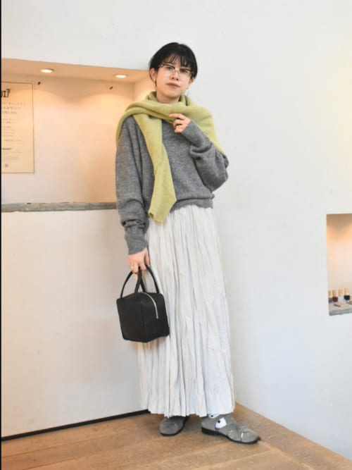 kagure グレー 長袖 ニットセーター　丸首　セーター お取寄せ セーター カシミヤ メンズ 丸首 長袖 ビジネス 無地 ニット