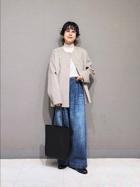 おふじさん（レディース・161cm）の秋コーディネート