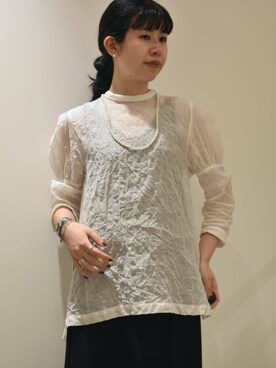 「かぐれ」｜おふじさん（レディース・161cm）の夏コーディネート