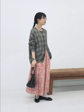 おふじさん（レディース・161cm）の春コーディネート