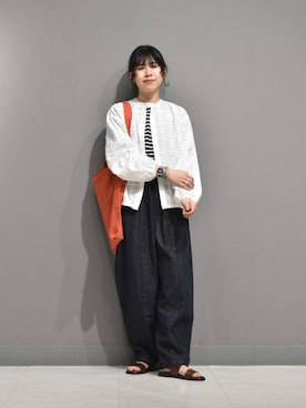「newarrival」｜おふじさん（レディース・161cm）の春コーディネート