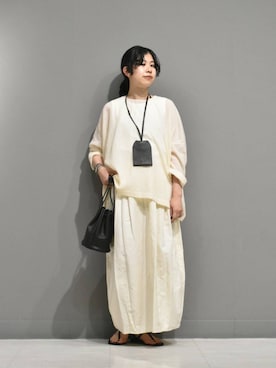 「初夏のお出掛けコーデ」｜おふじさん（レディース・161cm）の夏コーディネート