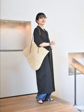 「かぐれ（カグレ）のアイテム」を使った、おふじさん（レディース・161cm）の春コーディネート