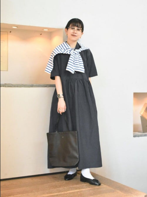 クロップドボーダーカットソー（Tシャツ/カットソー）｜かぐれ（カグレ
