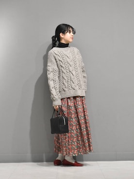 おふじさん（レディース・161cm）の冬コーディネート