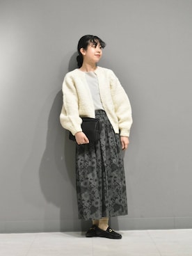 「アイテム（その他雑貨）」を使った、おふじさん（レディース・161cm）の秋コーディネート