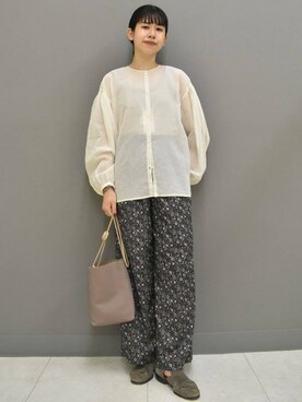 「かぐれ」｜おふじさん（レディース・161cm）の夏コーディネート