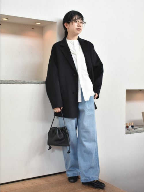 ウールテーラードショートコート（その他アウター）｜かぐれ（カグレ