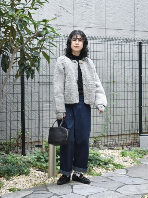 ハイツイストコットンタートルカットソー