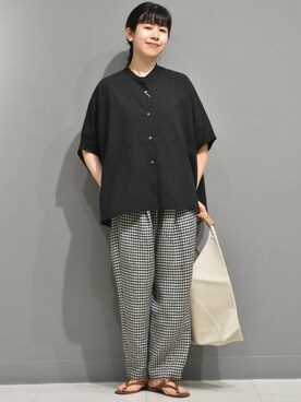 「かぐれ」｜おふじさん（レディース・161cm）の夏コーディネート