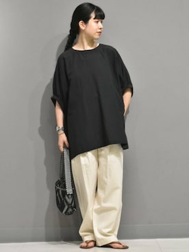 「かぐれ」｜おふじさん（レディース・161cm）の夏コーディネート