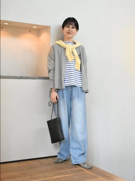 「かぐれ（カグレ）のアイテム」を使った、おふじさん（レディース・161cm）の冬コーディネート