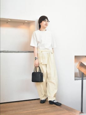 「かぐれ（カグレ）のアイテム」を使った、おふじさん（レディース・161cm）の春コーディネート