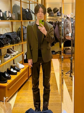 雄さん(メンズ・177cm)の冬コーディネート