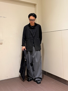 「tk.TAKEO KIKUCHI（ティーケータケオキクチ）のアイテム（シューズ）」を使った、Takuyaさん（メンズ・168cm）の夏コーディネート