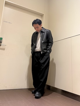 Takuyaさん（骨格ストレート・メンズ・168cm）の秋コーディネート