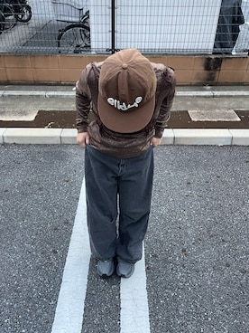 「アイテム（キャップ）」を使った、wpn001さん（レディース・148cm）の秋コーディネート