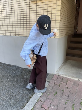 「FREAK'S STORE（フリークスストア）のアイテム（バッグ）」を使った、wpn001さん（レディース・148cm）の春コーディネート