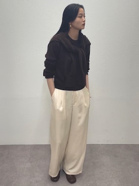 も（ﾓｯﾁｬﾝ）さん（レディース・168cm）の冬コーディネート