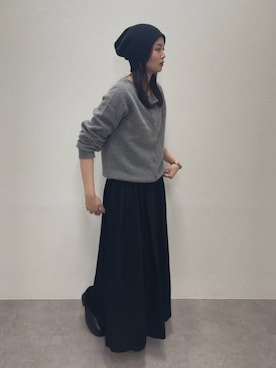 も（ﾓｯﾁｬﾝ）さん（レディース・168cm）の冬コーディネート