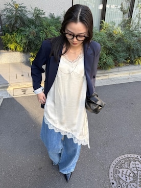 「アイテム（その他シューズ）」を使った、も（ﾓｯﾁｬﾝ）さん（レディース・168cm）の冬コーディネート