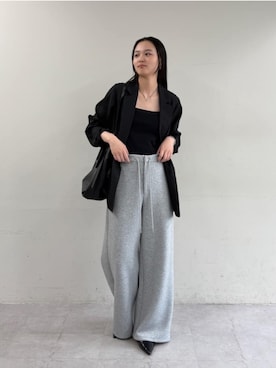 「LOUNGEDRESS（ラウンジドレス）のアイテム」を使った、も（ﾓｯﾁｬﾝ）さん（レディース・168cm）の春コーディネート