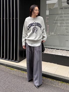 も（ﾓｯﾁｬﾝ）さん（レディース・168cm）の冬コーディネート