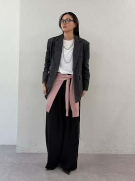 も(モッチャン)さん(レディース・168cm)の冬コーディネート