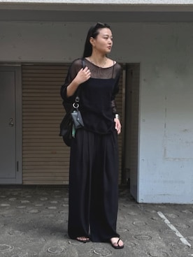 も(モッチャン)さん(レディース・168cm)の春コーディネート