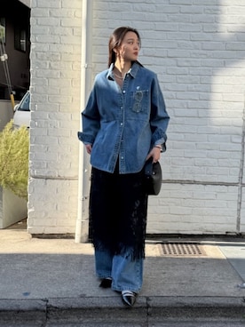 も（ﾓｯﾁｬﾝ）さん（レディース・168cm）の冬コーディネート