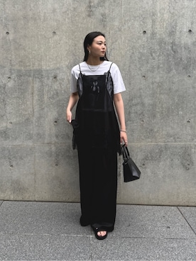 も（ﾓｯﾁｬﾝ）さん（レディース・168cm）の春コーディネート