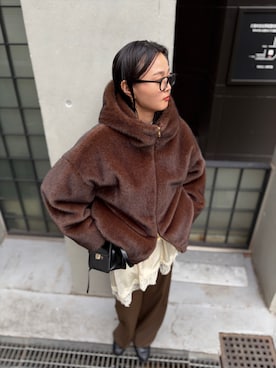 「アイテム（キャミソール）」を使った、も（ﾓｯﾁｬﾝ）さん（レディース・168cm）の秋コーディネート