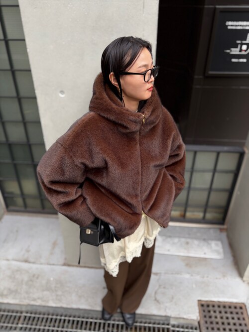 Loungedressも（ﾓｯﾁｬﾝ）さんのブルゾンを使ったコーディネート - ZOZOTOWN