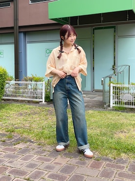 「CPCM」｜ゆいさん（レディース・157cm）の夏コーディネート