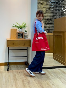 「通学コーデ」｜ゆいさん（レディース・157cm）の夏コーディネート