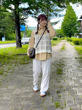 「CPCM」｜ゆいさん（レディース・157cm）の夏コーディネート